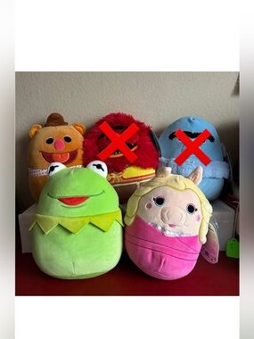 8” Muppets Squishmallow Bundle